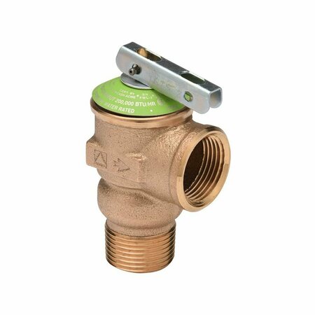 THRIFCO PLUMBING 3/4 Inch Temperature & Pressure Relief Valve Only, 150PSI, 21 6415145